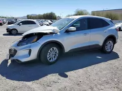 Salvage cars for sale at Las Vegas, NV auction: 2020 Ford Escape SE
