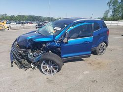 Salvage cars for sale at Dunn, NC auction: 2020 Ford Ecosport Titanium