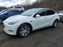 Salvage cars for sale at Marlboro, NY auction: 2022 Tesla Model Y