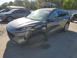 Salvage cars for sale from Copart Savannah, GA: 2022 Ford Escape Titanium