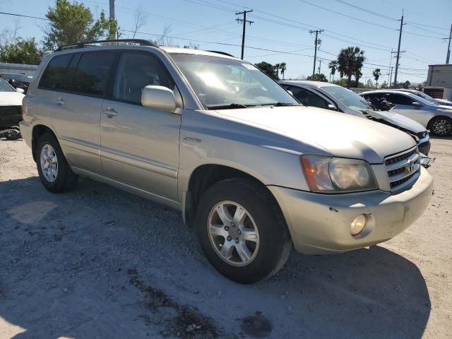 2002 Toyota Highlander Limited