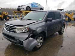 Honda Pilot LX salvage cars for sale: 2013 Honda Pilot LX