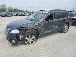 Salvage cars for sale at Lawrenceburg, KY auction: 2013 Subaru Outback 2.5I Premium