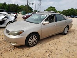 Salvage cars for sale at China Grove, NC auction: 2004 Toyota Camry LE