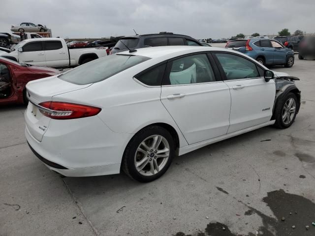 2018 Ford Fusion SE Hybrid