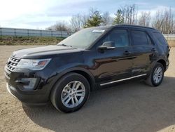 Ford Explorer salvage cars for sale: 2017 Ford Explorer XLT