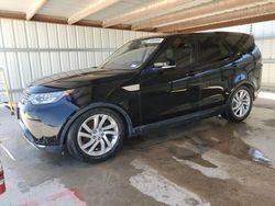Salvage cars for sale at Andrews, TX auction: 2017 Land Rover Discovery HSE