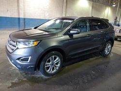 Vehiculos salvage en venta de Copart Woodhaven, MI: 2018 Ford Edge SEL