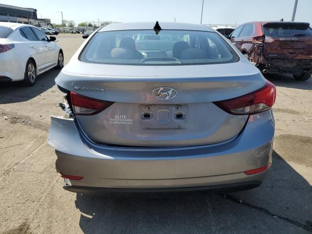 2016 Hyundai Elantra SE