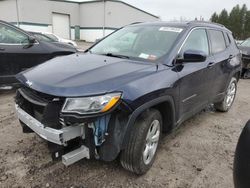 Salvage cars for sale from Copart Leroy, NY: 2019 Jeep Compass Latitude