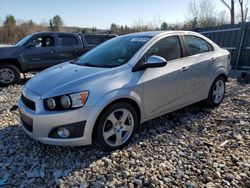 Salvage cars for sale at Candia, NH auction: 2016 Chevrolet Sonic LTZ