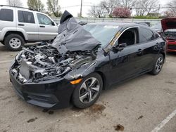 Salvage cars for sale at Moraine, OH auction: 2018 Honda Civic LX