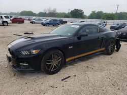 Salvage cars for sale at San Antonio, TX auction: 2015 Ford Mustang GT