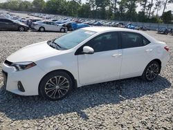 Salvage cars for sale at Byron, GA auction: 2014 Toyota Corolla L