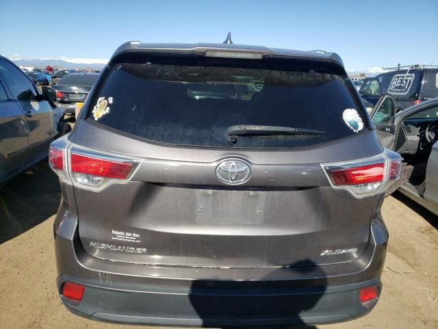 2016 Toyota Highlander XLE