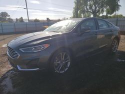 Salvage cars for sale at San Martin, CA auction: 2020 Ford Fusion SEL