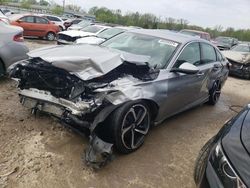 Salvage cars for sale at Louisville, KY auction: 2020 Honda Accord Sport