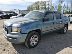 Salvage cars for sale at Arlington, WA auction: 2007 Honda Ridgeline RT