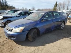 Salvage cars for sale from Copart Bowmanville, ON: 2006 Honda Accord EX
