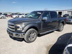 Salvage cars for sale at Kansas City, KS auction: 2016 Ford F150 Supercrew