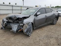 Salvage cars for sale from Copart Mercedes, TX: 2020 Nissan Sentra SV