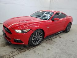 Ford Mustang GT salvage cars for sale: 2016 Ford Mustang GT