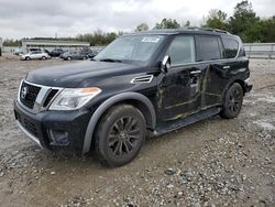 Nissan salvage cars for sale: 2018 Nissan Armada Platinum