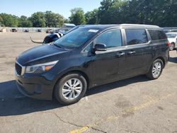 KIA Sedona LX salvage cars for sale: 2016 KIA Sedona LX