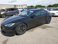 Vehiculos salvage en venta de Copart Wilmer, TX: 2021 Tesla Model S