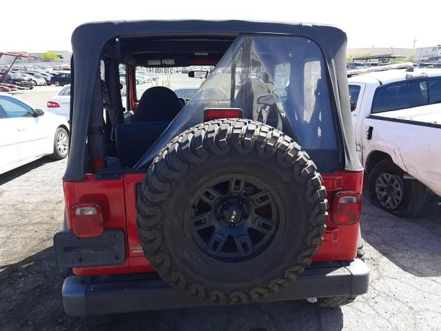 2001 Jeep Wrangler / TJ Sport