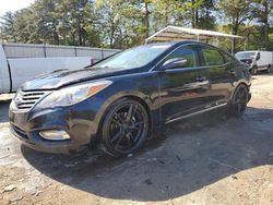 Salvage cars for sale from Copart Austell, GA: 2012 Hyundai Azera GLS
