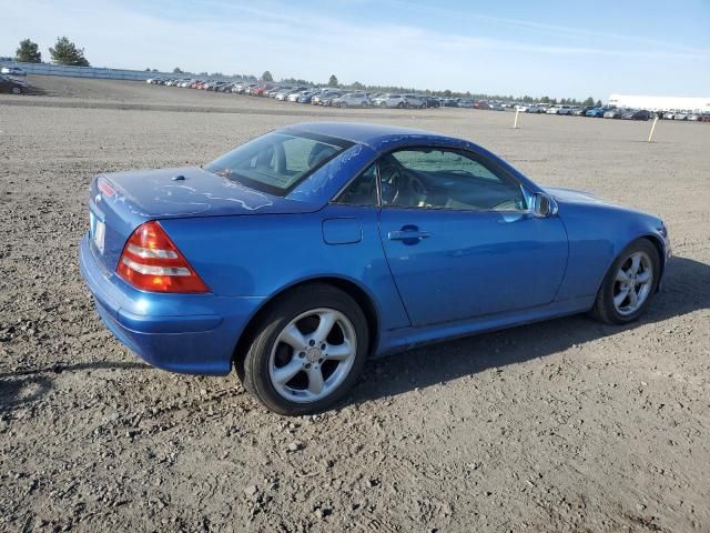 2001 Mercedes-Benz SLK 320