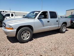 Salvage cars for sale at Phoenix, AZ auction: 2001 Dodge Dakota Quattro