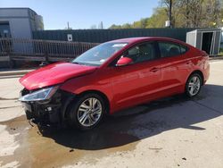 Salvage cars for sale at Spartanburg, SC auction: 2020 Hyundai Elantra SEL