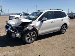 Salvage cars for sale at Greenwood, NE auction: 2017 Subaru Forester 2.5I Premium