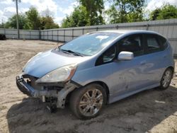 Salvage cars for sale from Copart Midway, FL: 2009 Honda FIT Sport