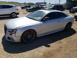 Salvage cars for sale from Copart Colorado Springs, CO: 2013 Audi S5 Premium Plus