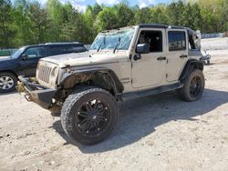 Salvage cars for sale at Gainesville, GA auction: 2016 Jeep Wrangler Unlimited Sport