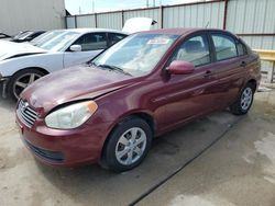 Salvage cars for sale at Haslet, TX auction: 2009 Hyundai Accent GLS