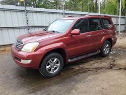 Salvage cars for sale at Austell, GA auction: 2008 Lexus GX 470