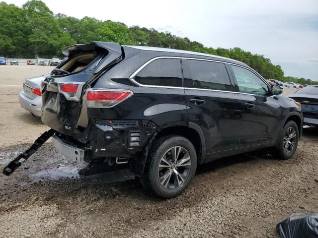 2016 Toyota Highlander XLE