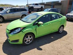 Salvage cars for sale at Colorado Springs, CO auction: 2014 Ford Fiesta SE