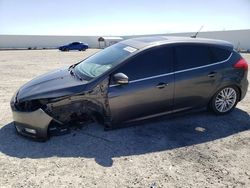 Salvage cars for sale from Copart Adelanto, CA: 2016 Ford Focus Titanium