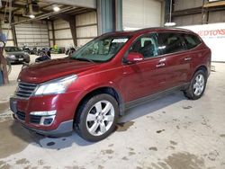 Salvage cars for sale at Eldridge, IA auction: 2017 Chevrolet Traverse LT
