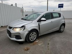 Chevrolet salvage cars for sale: 2020 Chevrolet Sonic