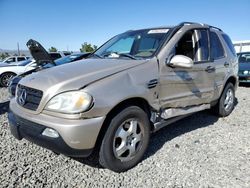 Salvage cars for sale at Reno, NV auction: 2002 Mercedes-Benz ML 320
