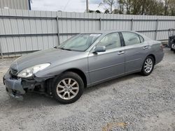 Salvage cars for sale from Copart Gastonia, NC: 2002 Lexus ES 300