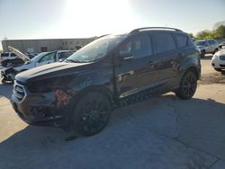Salvage cars for sale at Wilmer, TX auction: 2017 Ford Escape Titanium