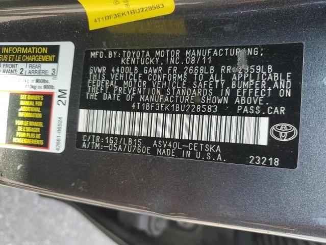 2011 Toyota Camry Base