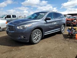 Salvage cars for sale at Brighton, CO auction: 2014 Infiniti QX60